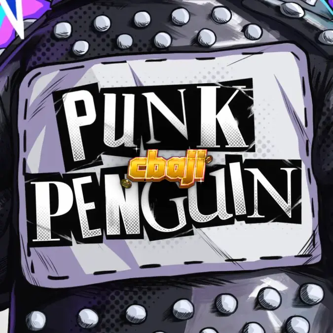 Punk Penguin স্লট গেমের একটি দৃশ্য যেখানে বিদ্রোহী পেঙ্গুইন এবং কনসার্ট থিম দেখা যাচ্ছে